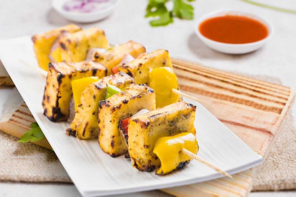 Tofu and paneer in High Protein Indian Vegetarian Diet