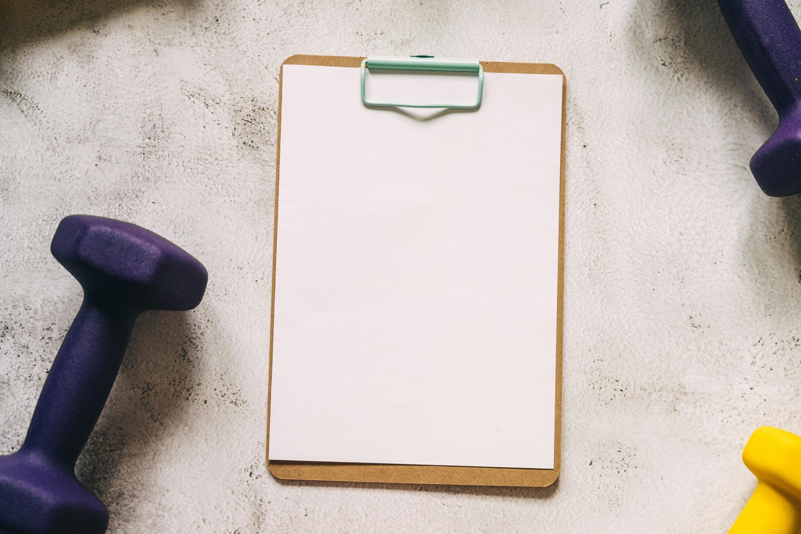 Routine planner for home workouts for beginners