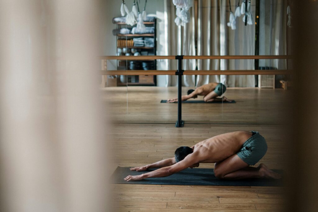 Daily exercise routine as part of healthy lifestyle habits
