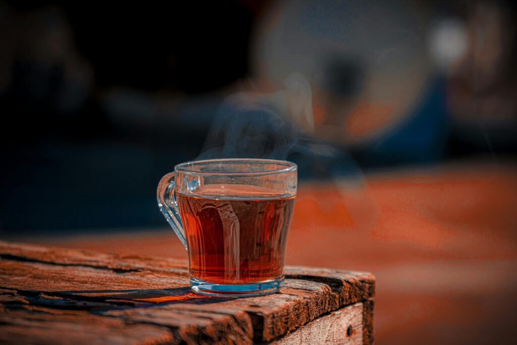 Ginger tea as a natural remedy for bloating
