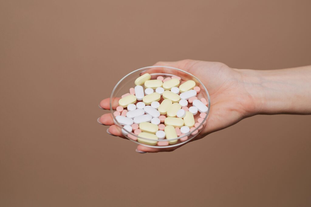 Probiotic foods or supplements to rebuild gut bacteria after antibiotics