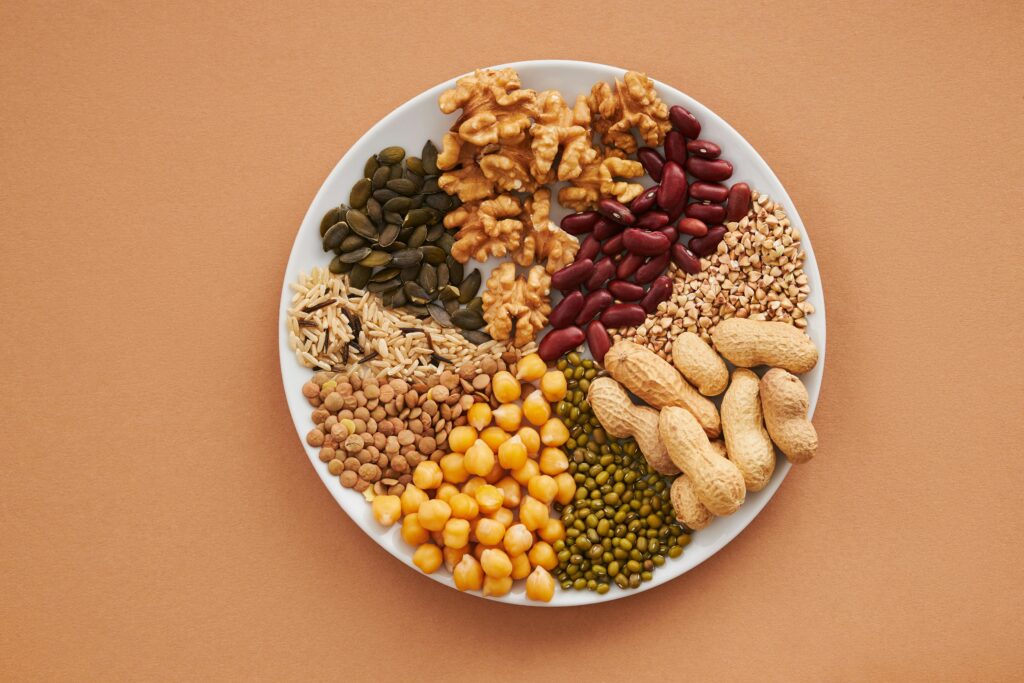 Lentils and legumes in High Protein Indian Vegetarian Diet